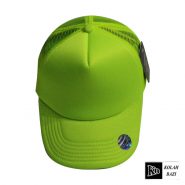 کلاه پشت تور ساده سبز