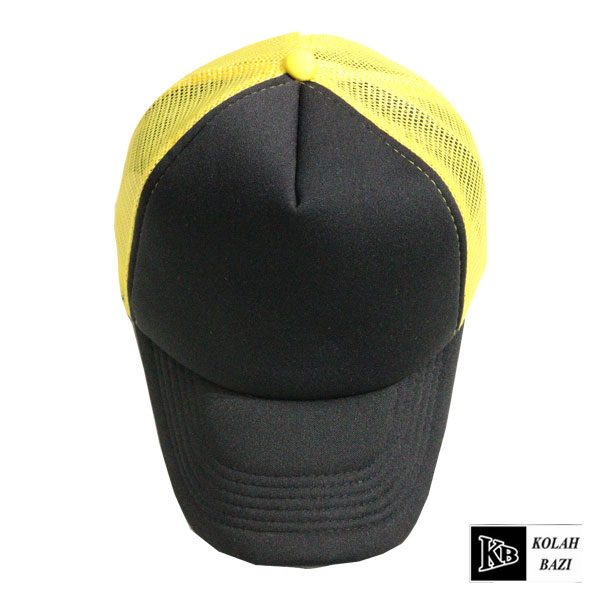 کلاه پشت تور زرد مشکی