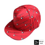 کلاه کپ طرح دار قرمز