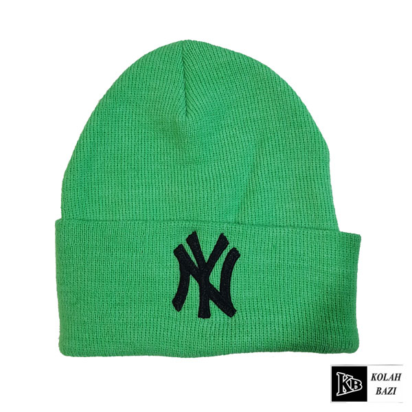 کلاه تک بافتنی سبز