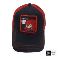 کلاه پشت تور مشکی قرمز