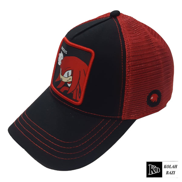 کلاه پشت تور مشکی قرمز
