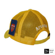 کلاه پشت تور آرسنال زرد