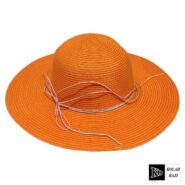 کلاه حصیری نارنجی