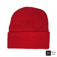 کلاه بافت قرمز ساده