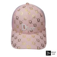 کلاه پشت تور Dior صورتی