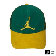 کلاه پشت تور جردن سبز و زرد