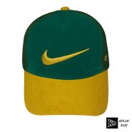 کلاه پشت تور نایکی سبز و زرد