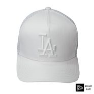 کلاه پشت تور LA سفید