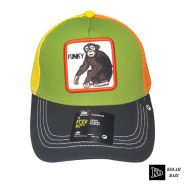کلاه گورین طرح میمون رنگ سبز