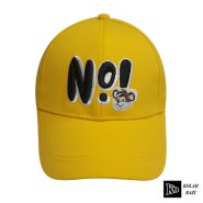 کلاه بیسبالی بچگانه NO زرد