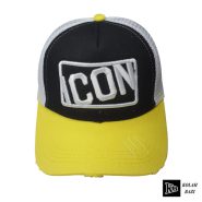 کلاه پشت تور زاپ دار زرد مشکی icon