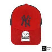کلاه پشت تور کبریتی NY قرمز